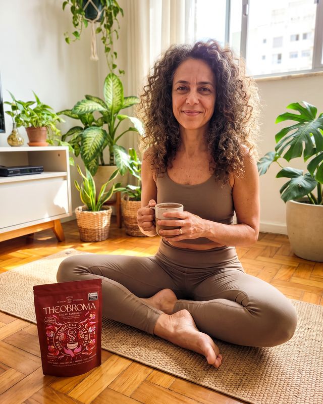 Cliente com Cacau Tântrico: tantrico mulher45 yoga